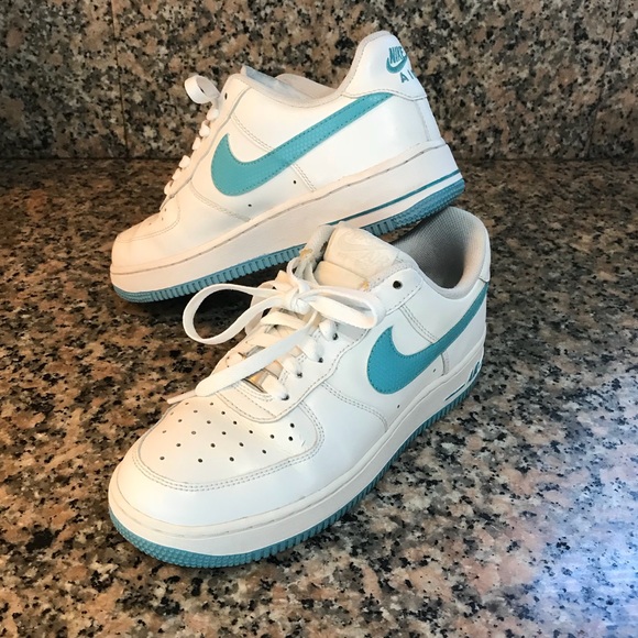 Air Force 1 Women’s 7.5 White/teal Nike Air Air Force 1 Women’s 7.5 White/teal Nike Air